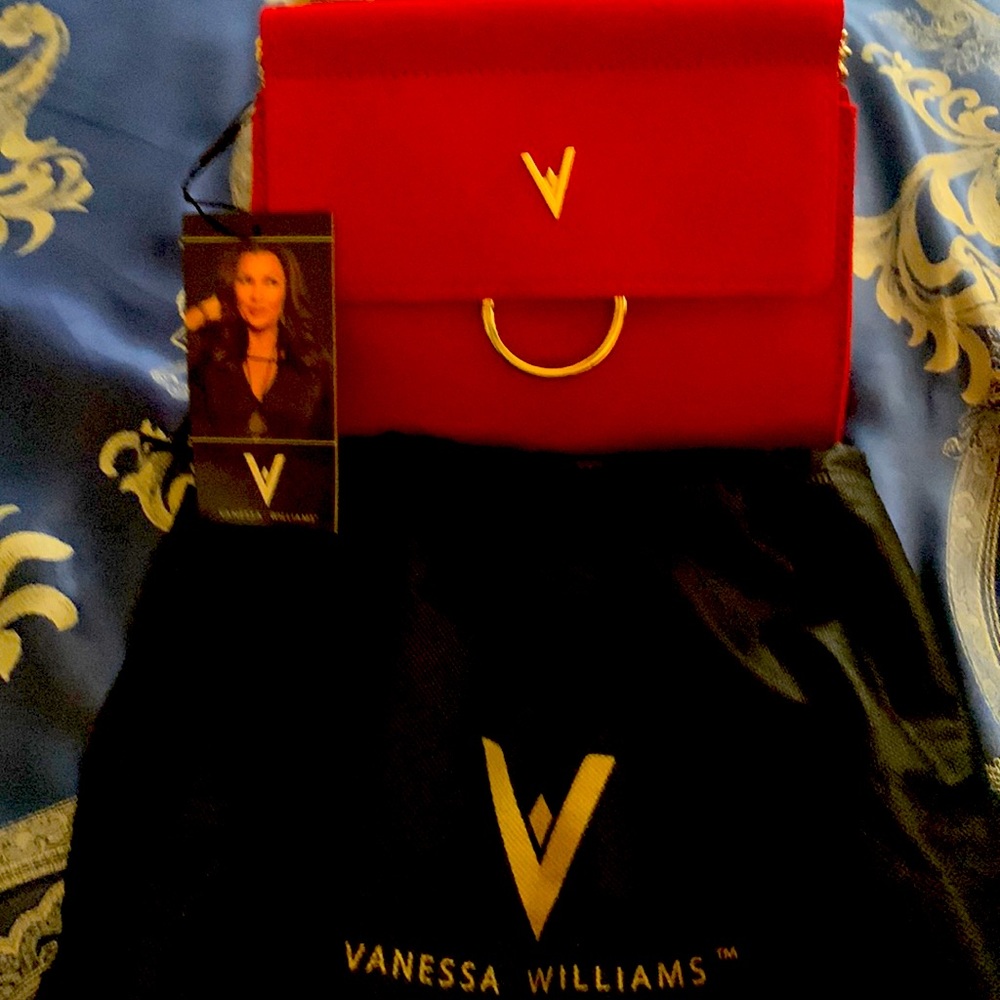 Vanessa Williams Genuine Suede Crossbody Bag